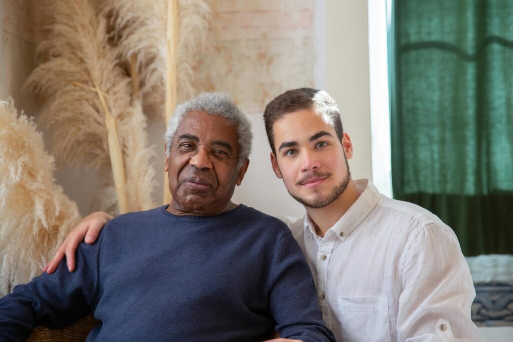 Metatron Angel Home Care caregiver supporting senior independence